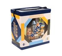 Kapla – Jeu de construction Baril 120 bois colorés – Nature/Bleu clair/Jaune/Vert – dès 2 ans