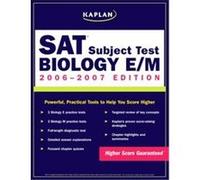 Kaplan SAT Subject Test Biology E/M 2006-2007, KAPLAN SAT SUBJECT TESTS Claire Aldridge, Glenn E. Croston (Auteur)