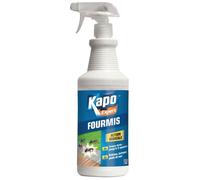 K.pro Pulvérisateur anti-fourmis - 1 L - action immédiate, effet curatif 4 jours, fabriqué en France