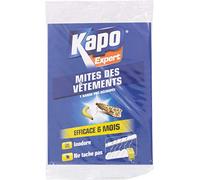 KAPO Papier Accordéon Ant-Mites - Elimine les Mites et Leurs Larves et Évite Leur Réapparition - Efficace 6 Mois - Inodore - Ne tâche Pas - Pratique pour Protéger, Voir Photo