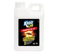 Kapo Choc Insecticide Punaises de lit - Idéal pour traiter les grandes surfaces - Action rapide et radicale - Effet longue durée 3 mois