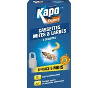 K.pro Cassettes anti-mites Expert - témoin de durée de vie, 6 mois - 2 cassettes