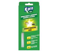 K.pro Moustiquaire moustiques et mouches – Installation facile, sans insecticide – 130×150 cm