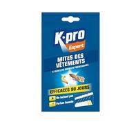 KAPO Papier accordéon anti-mites – Élimine mites et larves – Efficace 6 mois – Inodore