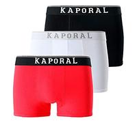 Kaporal, Accessoires pour Homme, Modèle QUADM, Couleur Black/White/Red, Taille M
