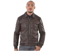 Kaporal Blouson Homme en simili Cuir Vello Marron (rft) M