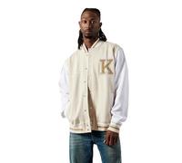 Kaporal - Blouson léger Style université Homme - Billy - 2XL - Gris