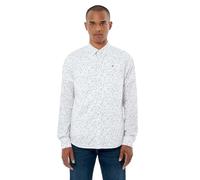 Kaporal - Chemise Blanche Fleurie Homme - Chevy - S - Blanc
