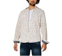 KAPORAL - Chemise blanche fleurie Homme KEVY S