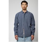 KAPORAL - Chemise bleue imprimée bandana Homme 100% coton BALEY XXL