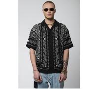 KAPORAL - Chemise noire imprimée bandana Homme TEXAS XL