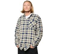 Kaporal, Chemise pour Homme, Coupe Regular, Manches Longues, Col Chemise, Modèle Bowy, Couleur Indigo, Taille 3XL