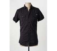 kaporal chemises homme de couleur noir
