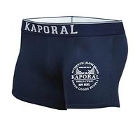 Kaporal - Coffret de 2 Boxers Bordeaux et Bleu Homme - Doron - S - Bleu