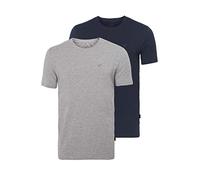 Kaporal - Coffret de 2 t-Shirts Gris et Bleu Slim Homme - Rift - XL - Bleu