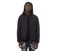 Kaporal - Doudoune Fine Noire Homme en 100% Polyester recyclé - Sano - S - Noir
