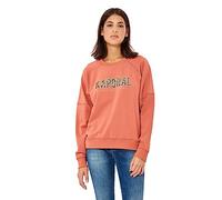 Kaporal Femme Java Sweatshirt capuche, Pêche, S EU