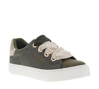 Tennis Femme SEVERINE kaki et or Kaki 39