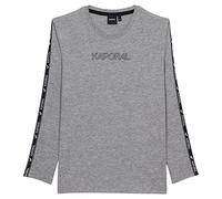 Kaporal Garçon Kaporal Tee Shirt Garcon Mod le MAMBA Couleur Medium grey mel Taille 8 Years, Medgrm, ans EU