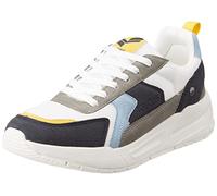 Kaporal Homme BOFALI Basket, Blanc-Marine, 44 EU