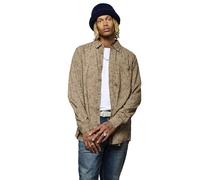 Kaporal - Chemise Marron et Bleue Fleurie Homme - Kebu - M - Marron