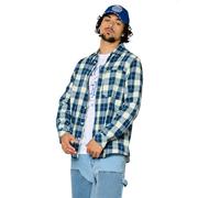 Kaporal Homme, Coupe Regular, Manches Longues, Col Chemise, Modèle Kirk, Couleur Navy, Taille XL