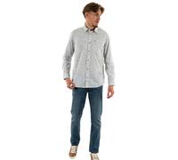 Kaporal Homme, Coupe Regular, Manches Longues, Col Chemise, Modèle Kroft, Couleur Eggshell, Taille