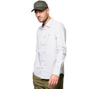 Kaporal Homme, Coupe Slim, Manches Longues, Col Chemise, Modèle Kalum, Couleur White, Taille