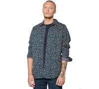 Kaporal Homme, Coupe Slim, Manches Longues, Col Chemise, Modèle Kevy, Couleur Navy, Taille