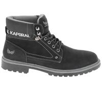 KAPORAL Homme FIKO Chaussures DETENTE Bottines/Boots, Noir, 44 EU