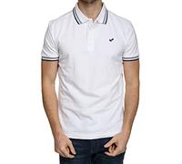 Kaporal Homme Rayoc Polo, Blanc, 3XL EU