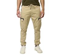 Kaporal, Jeans/Jogging, pour Homme, 70% Coton - 20% Coton_Recy - 8% Polyester - 2% Elasthanne, Coupe Jogger, Couleur X Beige, Taille M