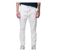 Kaporal, Jeans/Jogging, pour Homme, 70% Coton - 20% Coton_Recy - 8% Polyester - 2% Elasthanne, Coupe Tapered Slim, Couleur X White, Taille S