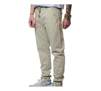 Kaporal, Jeans/Jogging, pour Homme, 98% Coton - 2% Elasthanne, Coupe Tapered Slim, Couleur Pale Khaki, Taille M