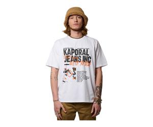Kaporal - Les Blancs T-Shirt - Homme - Tops - Blanc - Taille: S