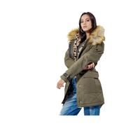 Kaporal - Lofty Manteau - Femme - Vestes - Vert - Taille: 36 FR