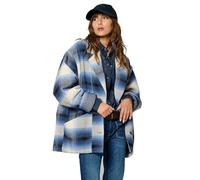 Kaporal - Manteau Bleu et Blanc Femme - Santo - M - Bleu