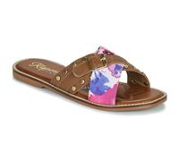 Kaporal - Mules En Cuir Et En Tissu - Marron - 37