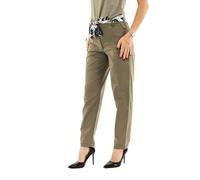 Kaporal, Pantalon, pour Femme, 100% Lyocell, Coupe Boot Cut, Couleur Khaki, Taille L