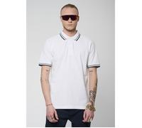 KAPORAL - Polo blanc Homme 100% coton JAROD XL