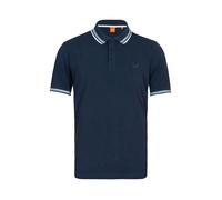 KAPORAL - Polo bleu Homme 100% coton JAROD S