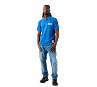 Kaporal - Polo Bleu Homme en 100% Coton Bio - Barni - M - Bleu