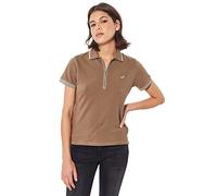 Kaporal - Polo Marron Femme - Folow - XS - Marron