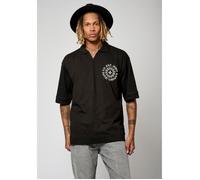 KAPORAL - Polo noir Homme 100% coton JAMBA L