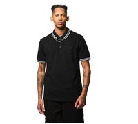 KAPORAL - Polo noir Homme 100% coton JAROD XXL