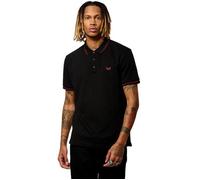 KAPORAL - Polo noir Homme 100% coton TIRU XL
