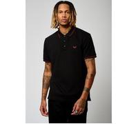 KAPORAL - Polo noir Homme 100% coton TIRU XXL