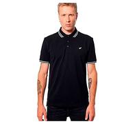 Kaporal - Polo Noir Homme en 100% Coton Bio - Rayoc - S - Noir