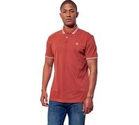 Kaporal - Polo régular Homme avec Logo Poitrine en 100% Coton Bio - Ryo - S - Orange