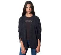 Kaporal Pull Femme-Modèle FALEN-Couleur Dark Grey Melanged-Taille XS, Dargrm, Women's